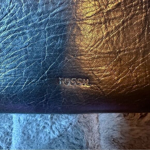 Fossil black leather wallet - Picture 4 of 7
